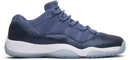 (Grade School) Air Jordan 11 Retro Low 'Blue Moon' 580521-408 (Grade School) Air Jordan 11 Retro Low 'Blue Moon' 580521-408