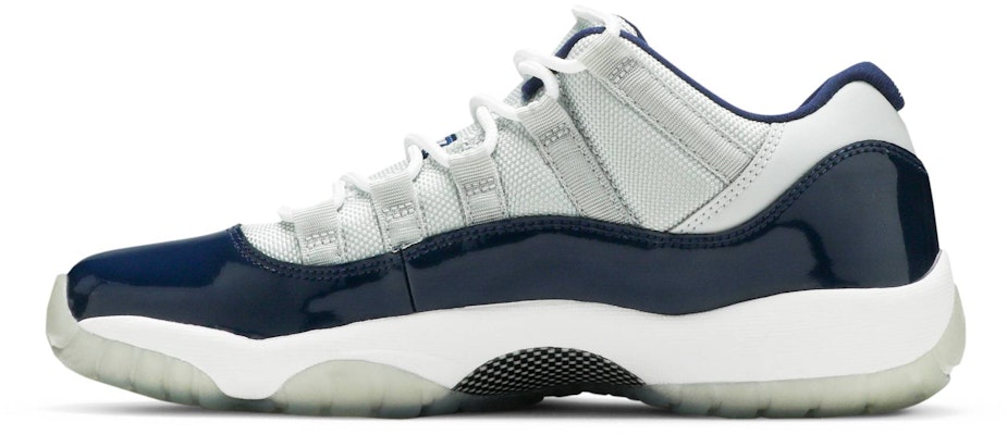 (Kanak-Kanak) Air Jordan 11 Retro Rendah 'Georgetown' 528896-007 Lookbook (Kanak-Kanak) Air Jordan 11 Retro Rendah 'Georgetown' 528896-007