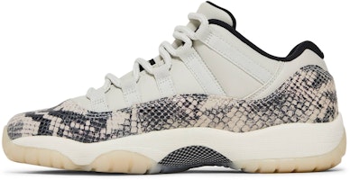 (儿童款) Air Jordan 11 复刻低帮 '浅骨色蛇纹' CD6847-002 Lookbook (儿童款) Air Jordan 11 复刻低帮 '浅骨色蛇纹' CD6847-002