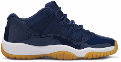 (Grade School) Air Jordan 11 Retro Low 'Navy Gum' 528896-405 (Grade School) Air Jordan 11 Retro Low 'Navy Gum' 528896-405
