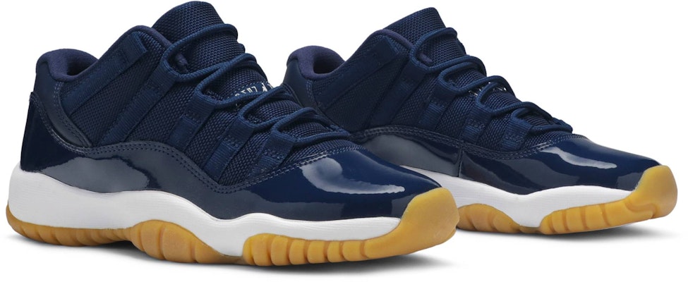 (Grade School) Air Jordan 11 Retro Low 'Navy Gum' 528896-405 Cheap (Grade School) Air Jordan 11 Retro Low 'Navy Gum' 528896-405