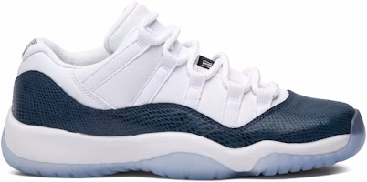 (Grade School) Air Jordan 11 Retro Low 'Navy Snakeskin' 2019 CD6847-102 (Grade School) Air Jordan 11 Retro Low 'Navy Snakeskin' 2019 CD6847-102