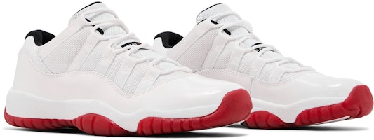 (Akademik) Air Jordan 11 Retro Low 'Putih Merah Varsiti' 528896-101 Cheap (Akademik) Air Jordan 11 Retro Low 'Putih Merah Varsiti' 528896-101