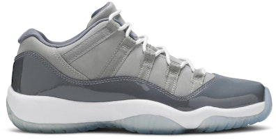 (Grade School) Air Jordan 11 Retro Low BG 'Cool Grey' 528896-003 (Grade School) Air Jordan 11 Retro Low BG 'Cool Grey' 528896-003