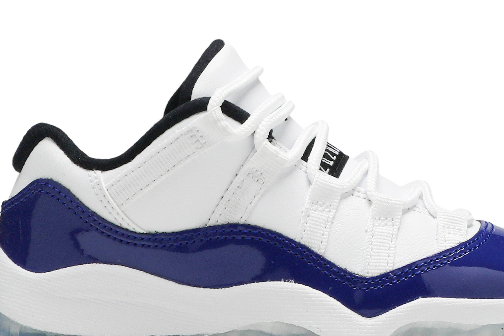 Order (大童款) Air Jordan 11 复刻低帮 GG 'Concord Sketch' 青柚配色 580522-100