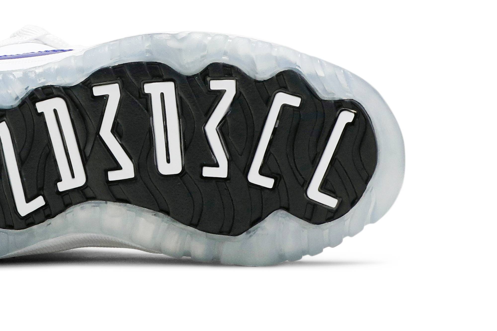 Purchase (大童款) Air Jordan 11 复刻低帮 GG 'Concord Sketch' 青柚配色 580522-100