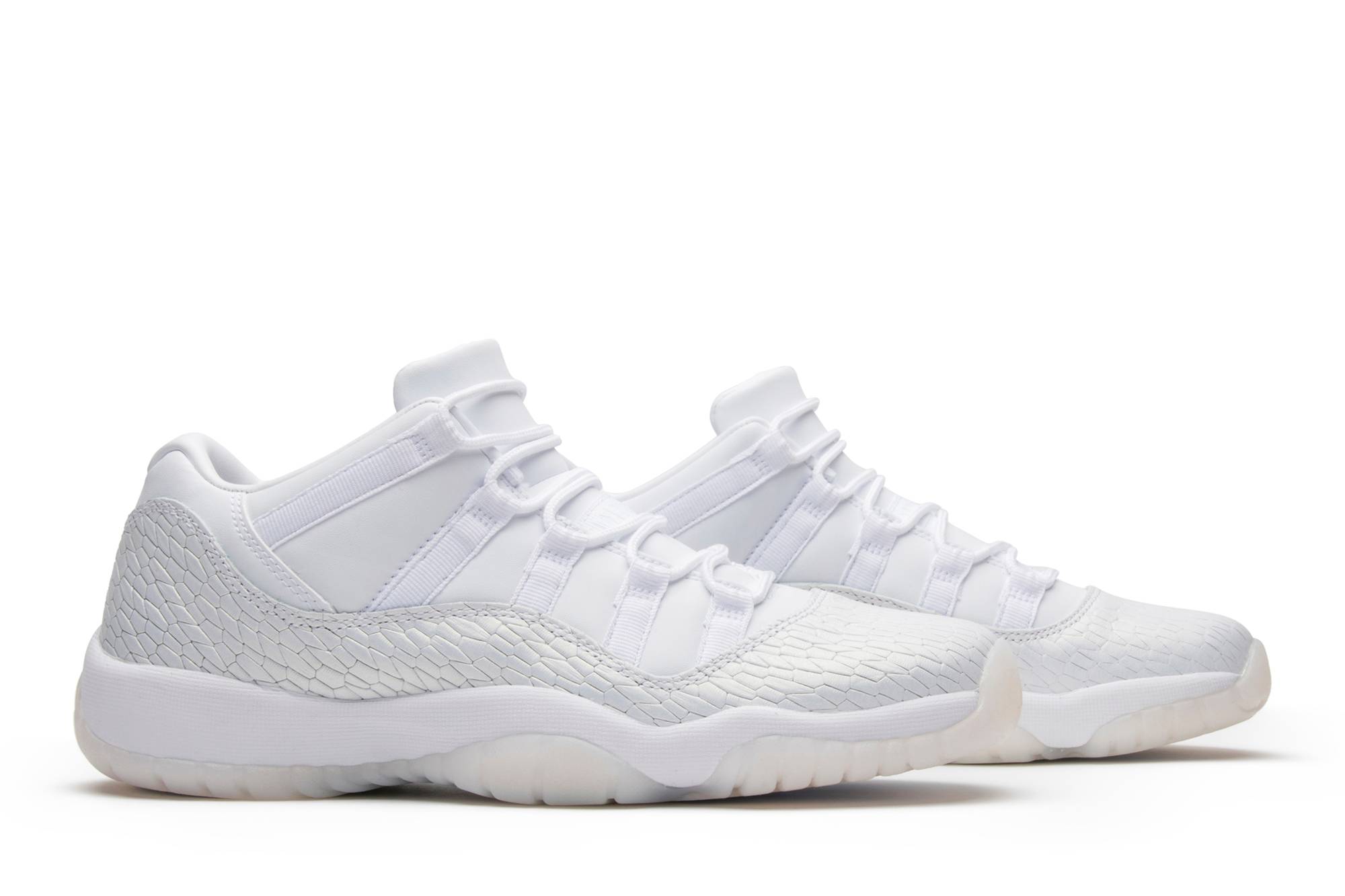 (GS) Jordan 11 Retro Low PRM 'Frost White' 圖 8