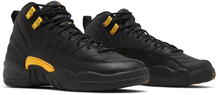 (Kanak-Kanak) Air Jordan 12 Retro 'Black Taxi' 153265-071 Cheap (Kanak-Kanak) Air Jordan 12 Retro 'Black Taxi' 153265-071