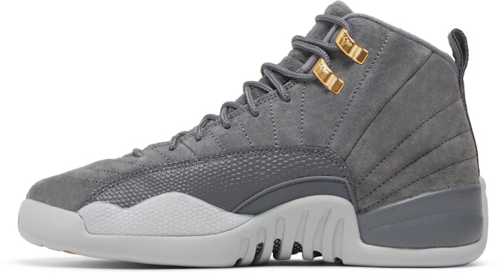 (Kanak-Kanak) Air Jordan 12 Retro 'Kelabu Gelap' 153265-005 Lookbook (Kanak-Kanak) Air Jordan 12 Retro 'Kelabu Gelap' 153265-005