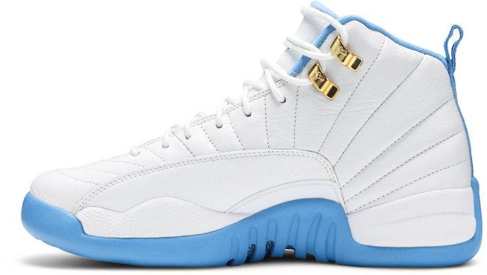 (Grade School) Air Jordan 12 Retro GG 'University Blue' 510815-127 Lookbook (Grade School) Air Jordan 12 Retro GG 'University Blue' 510815-127