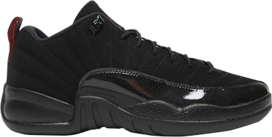 (Grade School) Air Jordan 12 Retro Low 'Black' 308305-001 (Grade School) Air Jordan 12 Retro Low 'Black' 308305-001