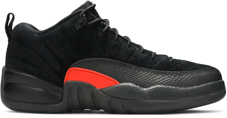 (Grade School) Air Jordan 12 Retro Low BG 'Black Max Orange' 308305-003 Buy (Grade School) Air Jordan 12 Retro Low BG 'Black Max Orange' 308305-003