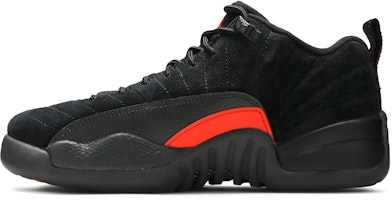 (Anak-Anak) Air Jordan 12 Retro Low BG 'Hitam Max Orange' 308305-003 Lookbook (Anak-Anak) Air Jordan 12 Retro Low BG 'Hitam Max Orange' 308305-003
