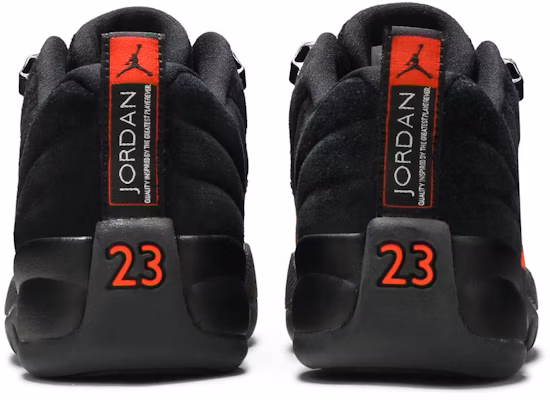 (Grade School) Air Jordan 12 Retro Low BG 'Black Max Orange' 308305-003 Details for (Grade School) Air Jordan 12 Retro Low BG 'Black Max Orange' 308305-003