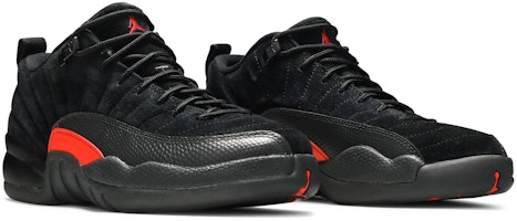 (Anak-Anak) Air Jordan 12 Retro Low BG 'Hitam Max Orange' 308305-003 Cheap (Anak-Anak) Air Jordan 12 Retro Low BG 'Hitam Max Orange' 308305-003