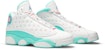 (Kanak-Kanak Sekolah) Air Jordan 13 Retro 'Aurora Green' 439358-100