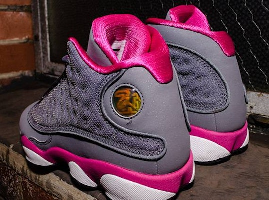 (Grade School) Air Jordan 13 Retro 'Grey Fusion Pink' 439358-029 Buy (Grade School) Air Jordan 13 Retro 'Grey Fusion Pink' 439358-029