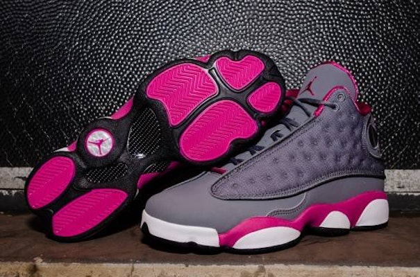 (Grade School) Air Jordan 13 Retro 'Grey Fusion Pink' 439358-029 Purchase (Grade School) Air Jordan 13 Retro 'Grey Fusion Pink' 439358-029
