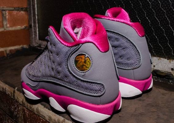(Grade School) Air Jordan 13 Retro 'Grey Fusion Pink' 439358-029 Details for (Grade School) Air Jordan 13 Retro 'Grey Fusion Pink' 439358-029