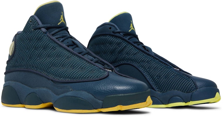 (Grade School) Air Jordan 13 Retro 'Squadron' 414574-405 Cheap (Grade School) Air Jordan 13 Retro 'Squadron' 414574-405