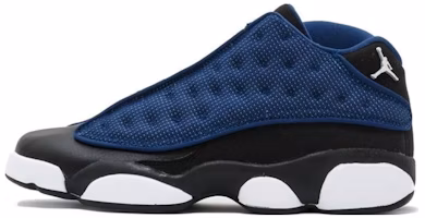 (Grade School) Air Jordan 13 Retro Low 'Brave Blue' 2017 310811-407 (Grade School) Air Jordan 13 Retro Low 'Brave Blue' 2017 310811-407
