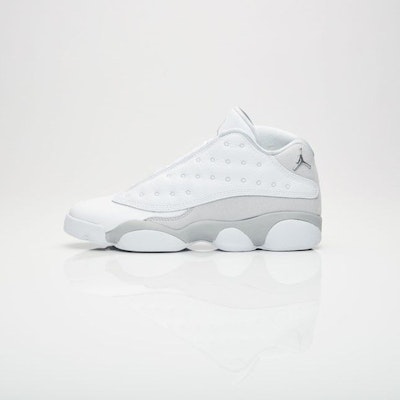 (小學款)Air Jordan 13 低筒復刻版 '純白金' 310811-100 Lookbook (小學款)Air Jordan 13 低筒復刻版 '純白金' 310811-100