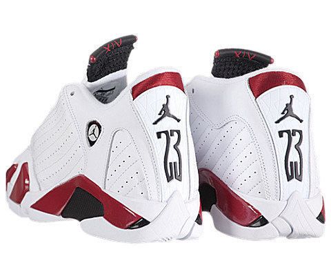 Lookbook Sepatu Anak Air Jordan 14 Retro 'Candy Cane' 2012 487524-101