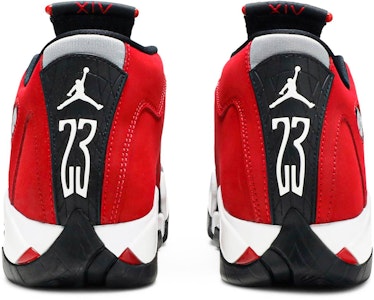 (Grade School) Air Jordan 14 复刻版 '朝紅' 487524-006 Details for (Grade School) Air Jordan 14 复刻版 '朝紅' 487524-006