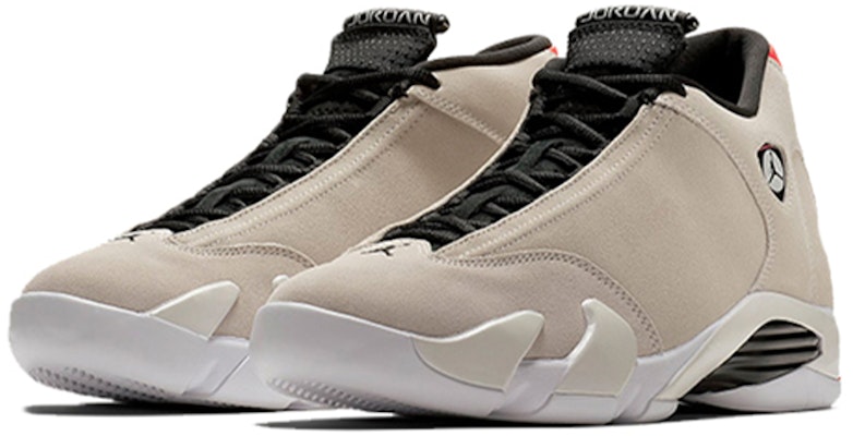 (Kanak-Kanak Sekolah) Air Jordan 14 Retro BG 'Pasir Gurun' 487524-021 Lookbook (Kanak-Kanak Sekolah) Air Jordan 14 Retro BG 'Pasir Gurun' 487524-021