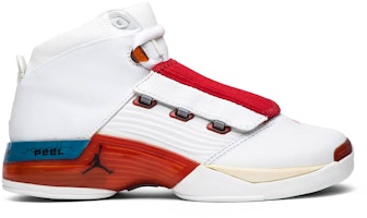(Grade School) Air Jordan 17 OG 'Varsity Red' 302697-161 (Grade School) Air Jordan 17 OG 'Varsity Red' 302697-161