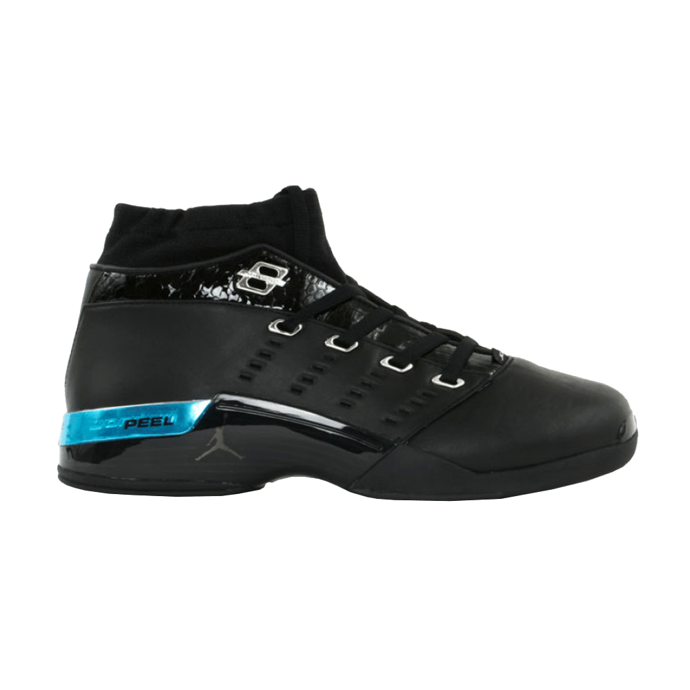 (Grade School) Air Jordan 17 OG Low 'Black Chrome' 304154-004