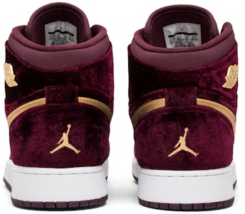 (大童款) Air Jordan 1 Heiress GG '天鹅绒' 832596-640 Details for (大童款) Air Jordan 1 Heiress GG '天鹅绒' 832596-640