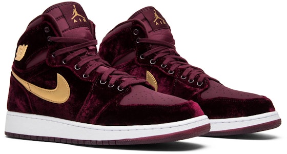 (大童款) Air Jordan 1 Heiress GG '天鹅绒' 832596-640 Cheap (大童款) Air Jordan 1 Heiress GG '天鹅绒' 832596-640