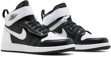 Cheap (Grade School) Air Jordan 1 High FlyEase 'Black White' DC7986-011