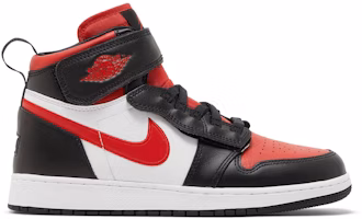 (Grade School) Air Jordan 1 High FlyEase 'Bred Toe' DC7986-061 (Grade School) Air Jordan 1 High FlyEase 'Bred Toe' DC7986-061