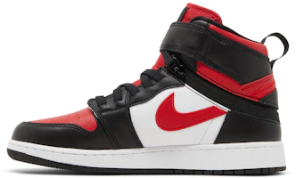 Lookbook (Grade School) Air Jordan 1 High FlyEase 'Bred Toe' DC7986-061
