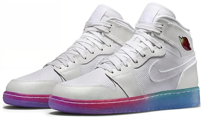 (Ado) Air Jordan 1 High Premium ''Semelle Dégradée'' 705296-119 Lookbook (Ado) Air Jordan 1 High Premium ''Semelle Dégradée'' 705296-119