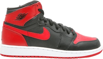 (Grade School) Air Jordan 1 High Retro 2009 'Chicago Bulls' 332558-061 (Grade School) Air Jordan 1 High Retro 2009 'Chicago Bulls' 332558-061