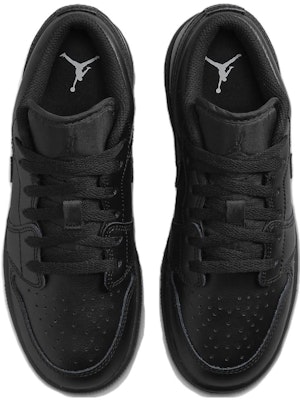 (Grade School) Air Jordan 1 Low 2022 'Triple Black' 553560-093 Shop (Grade School) Air Jordan 1 Low 2022 'Triple Black' 553560-093