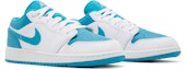 Cheap (學齡)Air Jordan 1 Low 'Aquatone' 553560-174
