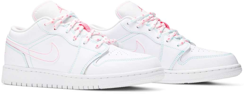 (GS) 에어 조던 1 로우 '오로라 그린' 554723-101 Cheap (GS) 에어 조던 1 로우 '오로라 그린' 554723-101