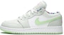 (Akas Sekolah) Air Jordan 1 Low 'Barely Grey Spruce' 554723-051