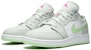 (Akas Sekolah) Air Jordan 1 Low 'Barely Grey Spruce' 554723-051