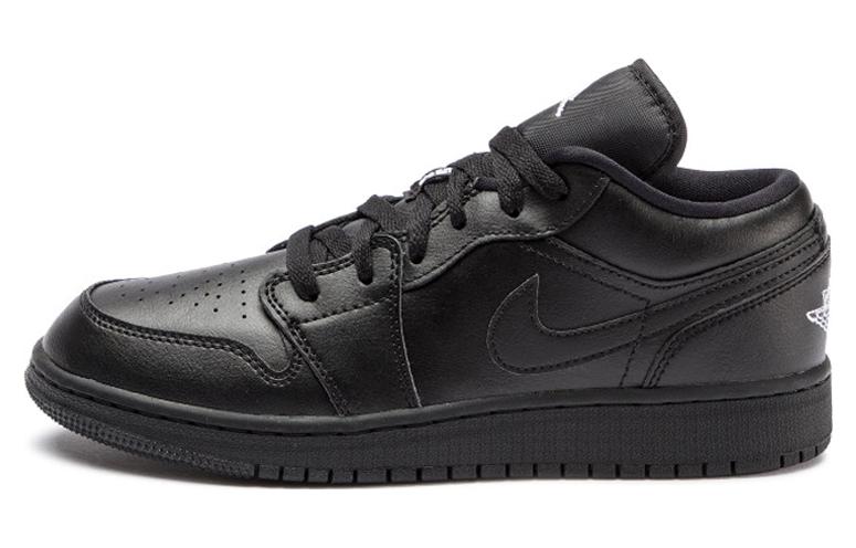 (GS) Jordan 1 Low 'Black'