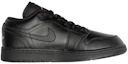 Order (小童款) Air Jordan 1 Low '黑色' 553560-006