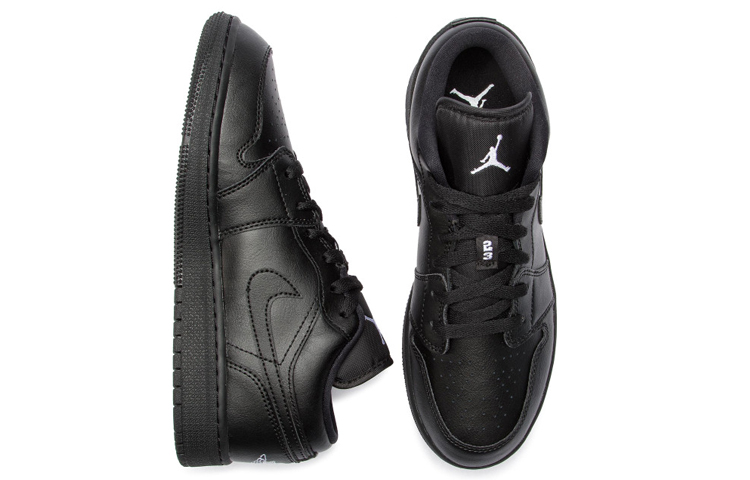 (GS) Jordan 1 Low 'Black' 圖 5