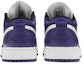 Details for (Kanak-Kanak) Air Jordan 1 Low 'Hitam Ungu Court' 553560-501