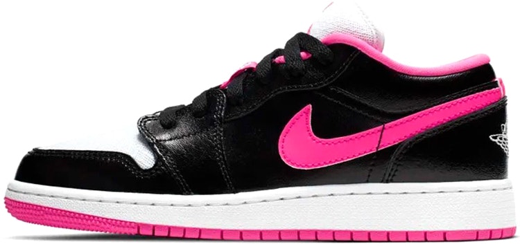 air-jordan-1-low-black-hyper-pink-gs