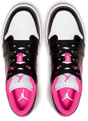 (小童款) Air Jordan 1 Low '黑色炫彩粉红' 554723-061 Shop (小童款) Air Jordan 1 Low '黑色炫彩粉红' 554723-061