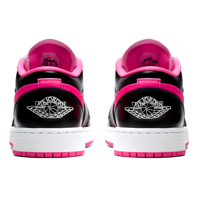 Purchase GS エアジョーダン1 ロー "ブラック/ハイパーピンク" 554723-061